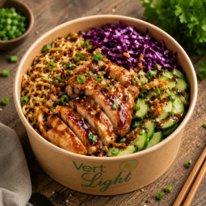 poke crispy chicken